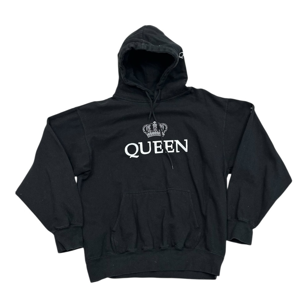 Queen Black Hoodie - Adult Size Medium